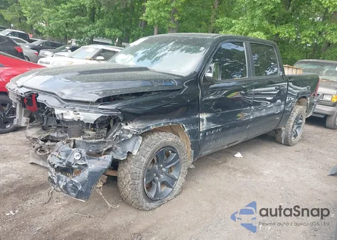 2021 Ram 1500 Big Horn 4X4 5'7 Box from USA, damaged, VIN 1C6SRFFT2MN678090